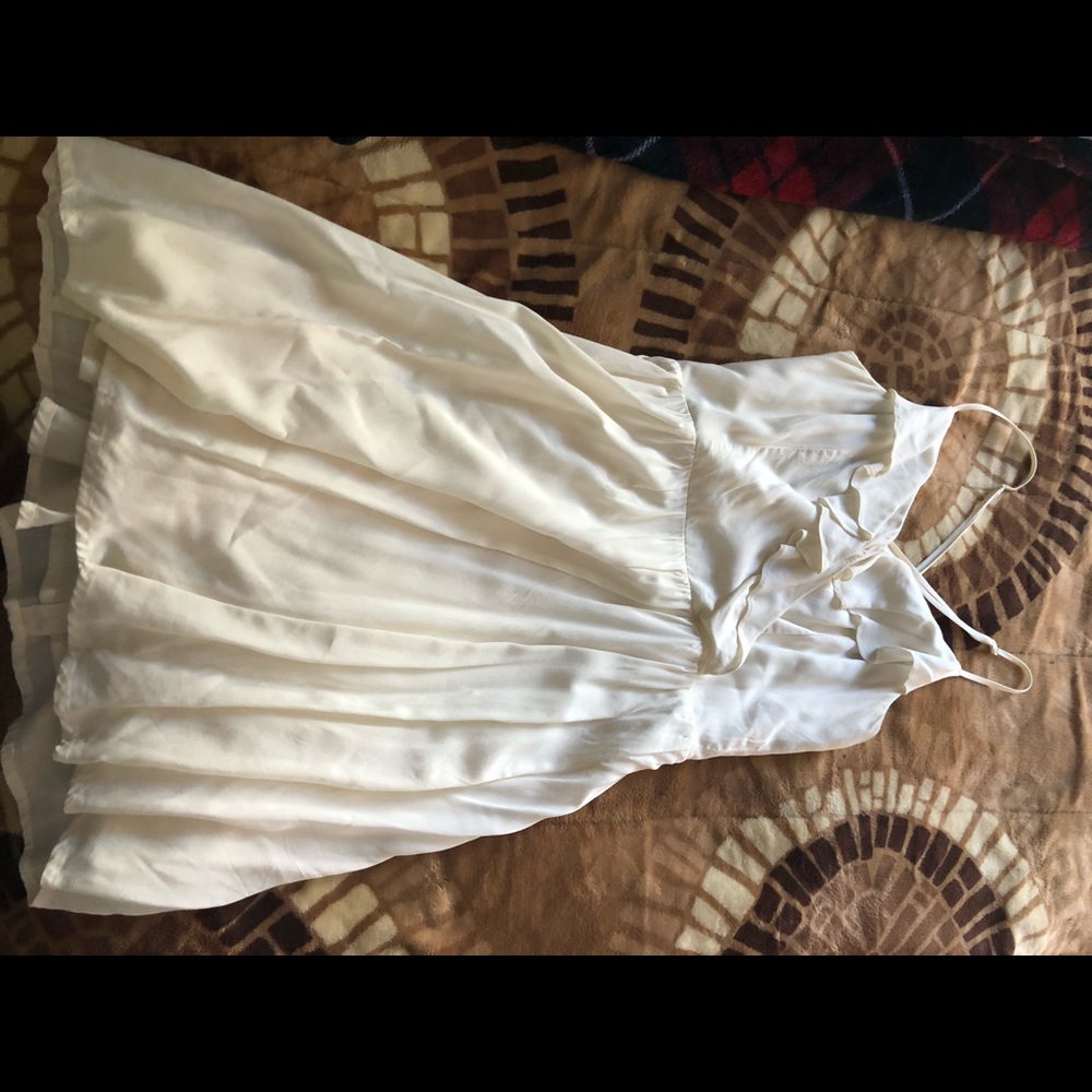 Cream flowy dress